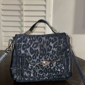 Coach Madison Sadie Chenille Ocelot bag - Cheetah Print